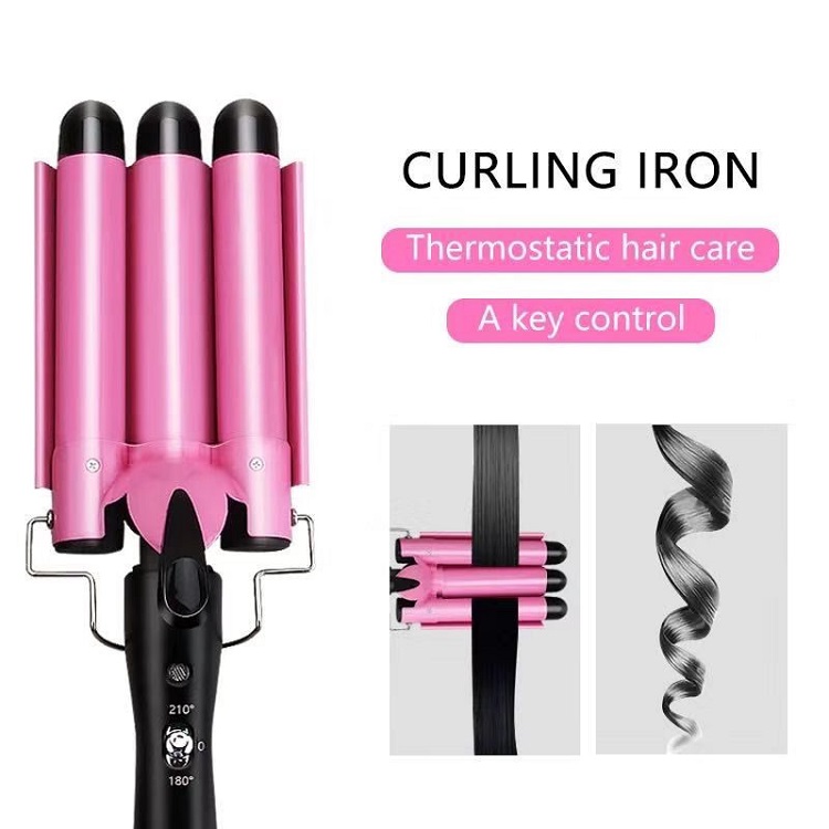 Three-tube curling iron water ripple curling iron electric splint perm iron