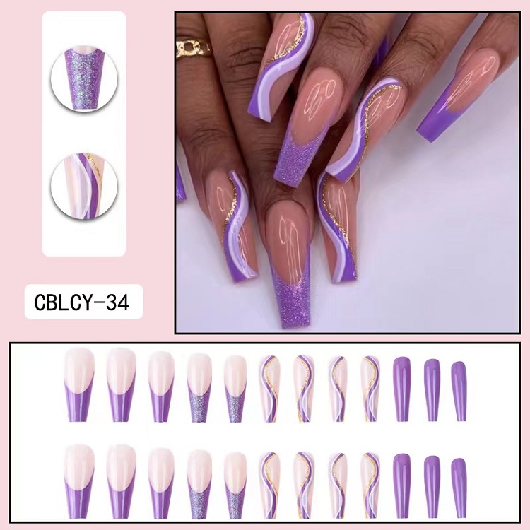 European and American Wearable Armor Detachable Artificial Nails