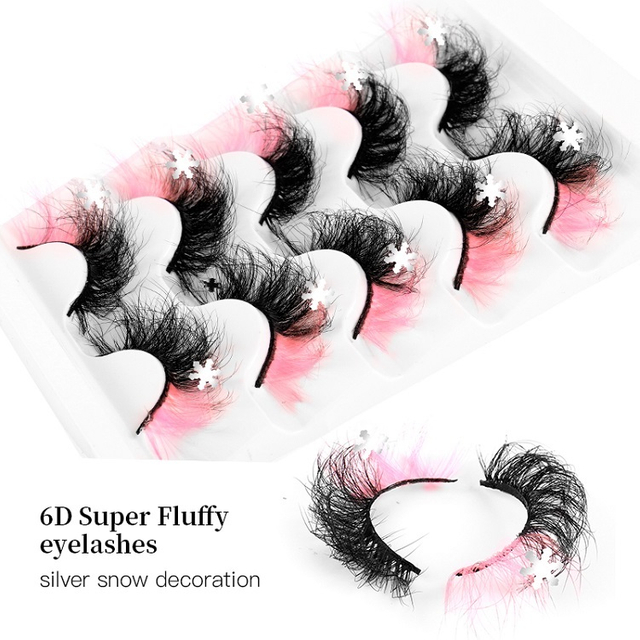 New Arrival Christmas Snow High Imitation Mink Eyelashes