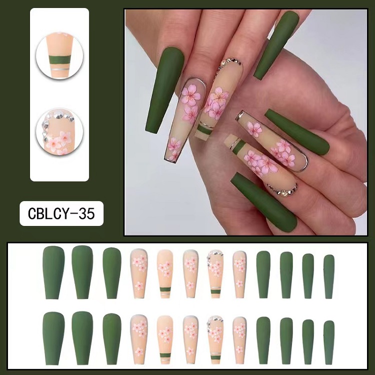 European and American Wearable Armor Detachable Artificial Nails
