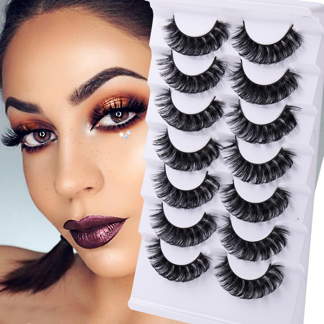 Russian Curl Chemical Fiber False Eyelashes